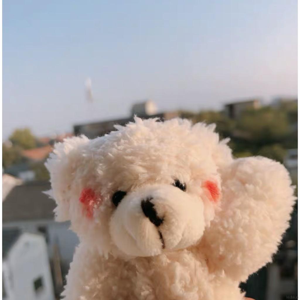 Mặt phụ kiện hình thú nhồi bông dùng làm móc khóa phong cách Hàn Quốc đáng yêu