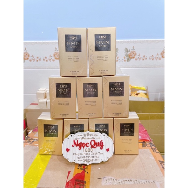 [Chiính_hãng] Viên uống hỗ trợ sức khỏe và sắc đẹp Pure NMN 12000mg ( Nội địa Nhật )