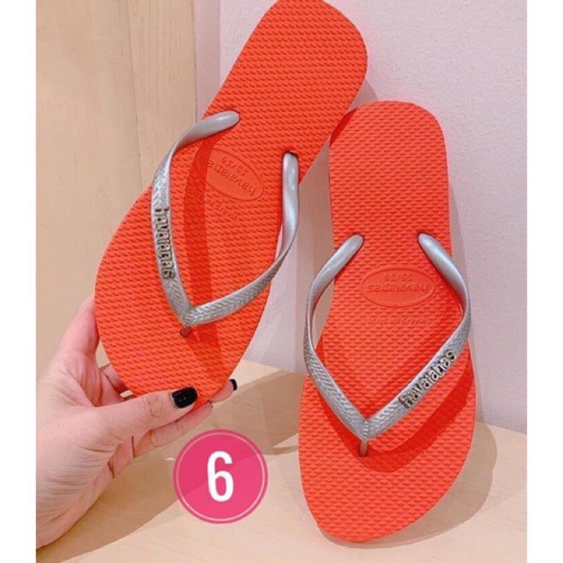 [CHỈ BÁN HÀNG THÁI] DÉP HAVAIANAS NỮ THÁI LAN SIÊU BỀN  [SẴN MÀU NUDE][FREESHIP][HÀNG CHUẨN][SIZE 35-40]