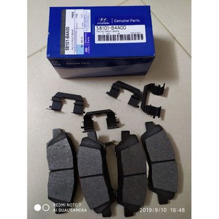 Bộ má phanh trước Huyndai I10 Grand