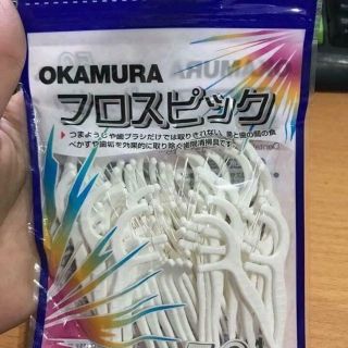 🥰🤩Tăm chỉ nha khoa okamura. 1 túi 50 cái
