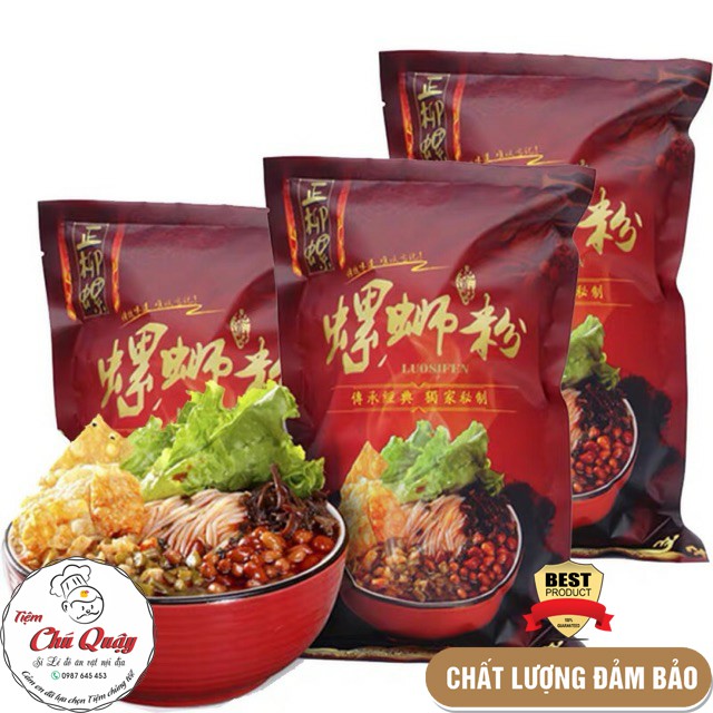 BÚN ỐC LIỄU CHÂU chua cay - Gói to 305gr-360g [Tiệm Chú Quậy] | BigBuy360 - bigbuy360.vn