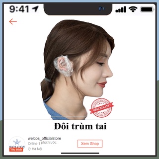 Lẻ 01 đôi trùm tai hỗ trợ nhuộm tóc dc24
