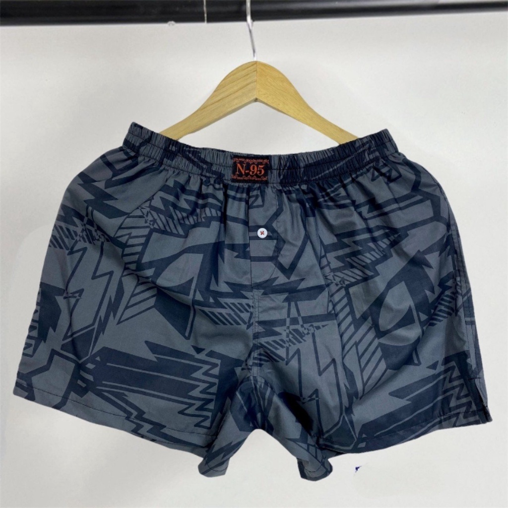 Quần đùi nam mặc nhà bigsize, quần short ngủ vải kate thoáng mát - MSKK03