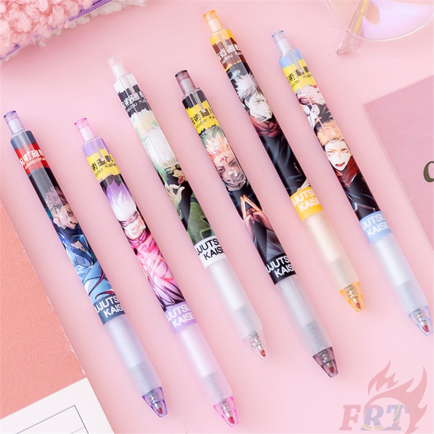 1 Cái ✿ Bút Jujutsu Kaisen ✿ Bút Mực Gel Trung Tính Dùng Trong Trường Học/Văn Phòng