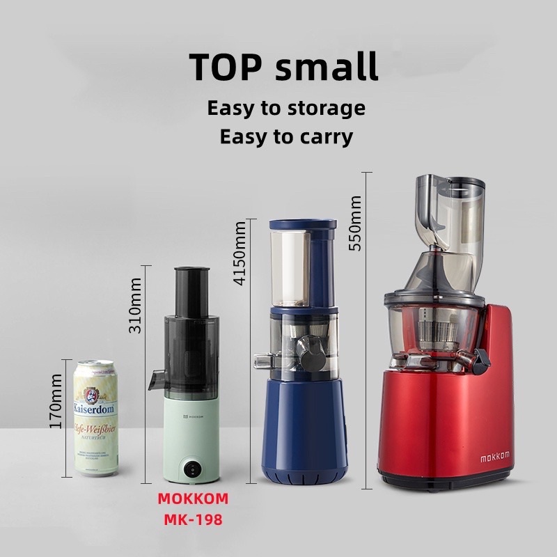 Máy ép chậm hoa quả mini Mokkom MK198 mẫu mới