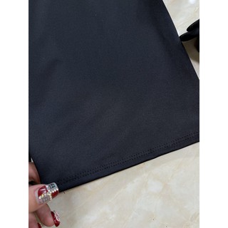 Quần legging nữ quần legging đùi đen