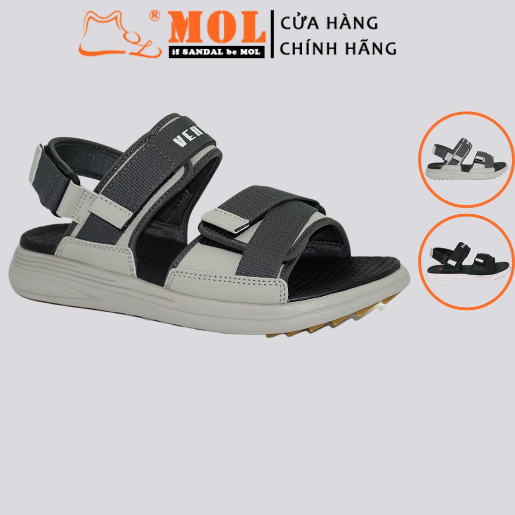 Giày sandal Vento nam quai ngang bản to có quai hậu điều chỉnh được mang đi học đi biển du lịch NB57G