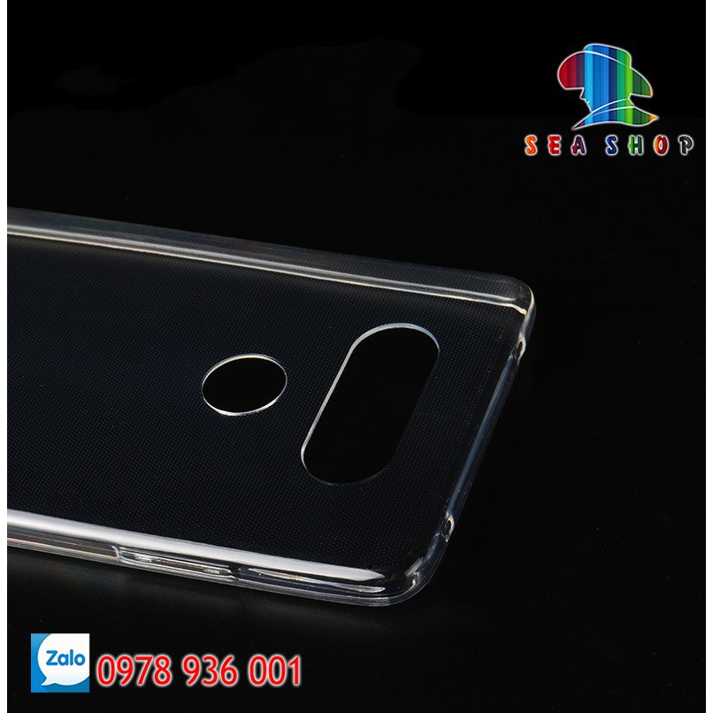 [TẶNG CƯỜNG LỰC]Ốp lưng LG V20 silicon trong suốt