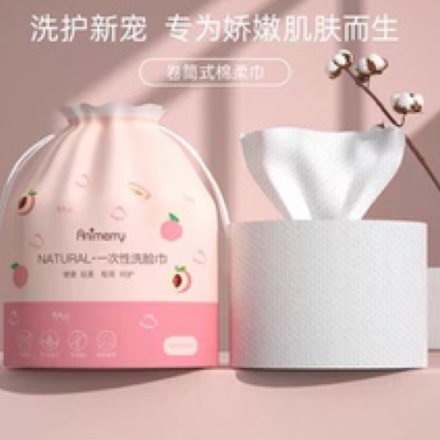 Khăn Khô Đa Năng ANIMERY Bông Tẩy Trang - Khăn Giấy Vuông Dùng Một Lần | BigBuy360 - bigbuy360.vn
