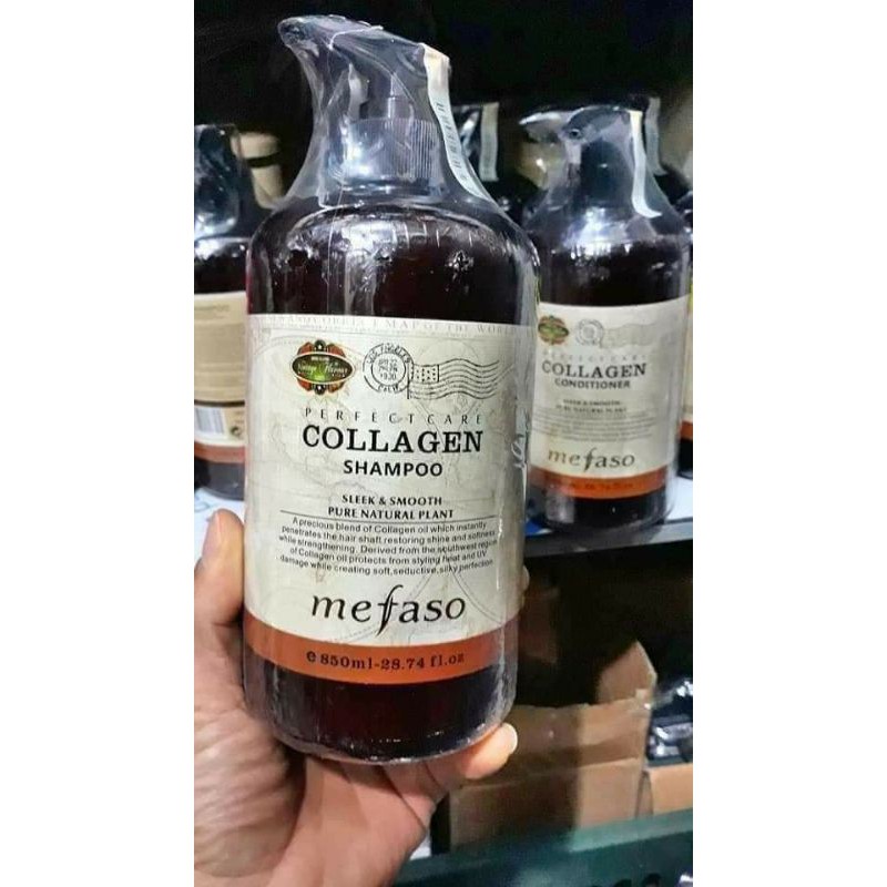 Dầu gội đầu cặp collagen cao cấp (cặp 1 xả và 1 gội)