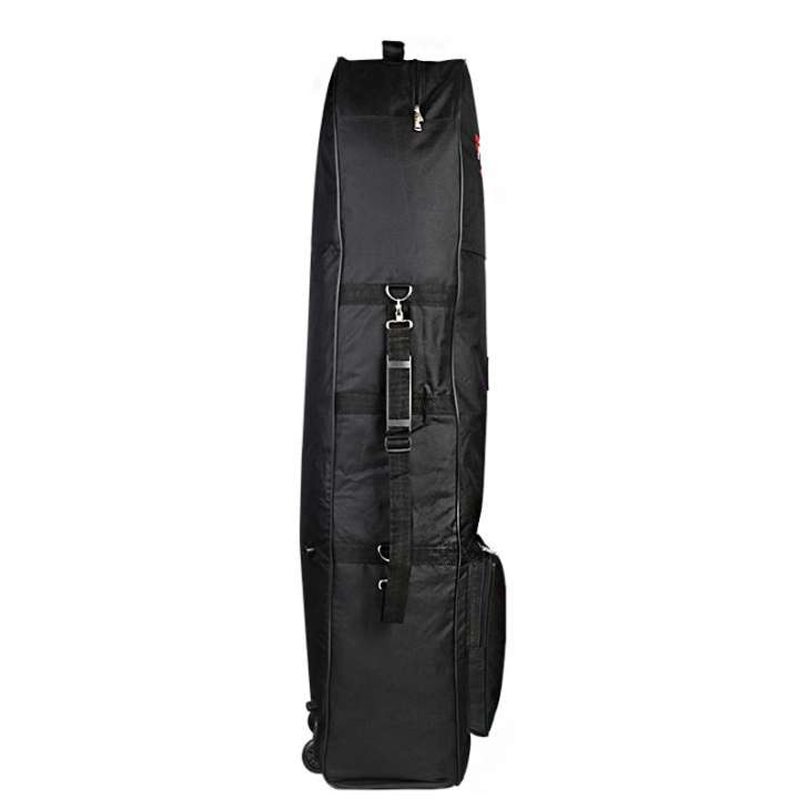 130x36x25cm Nylon Golf Aviation Bag Waterproof Portable Folding Travel Bag Cover with Wheels-168-Dig