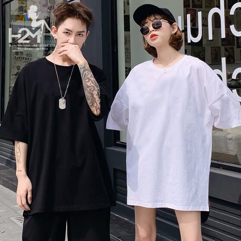 Áo Thun Cotton Trơn Unisex Freesize