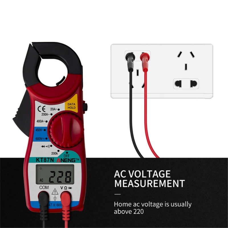 Máy Đo Dòng Điện DC Màn Hình LCD Kỹ Thuật Số Chuyên Dụng