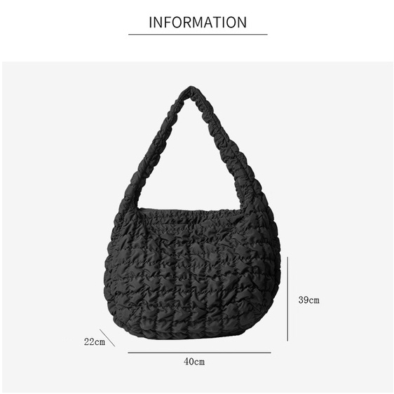 Túi đeo chéo size lớn phao nổi trendy