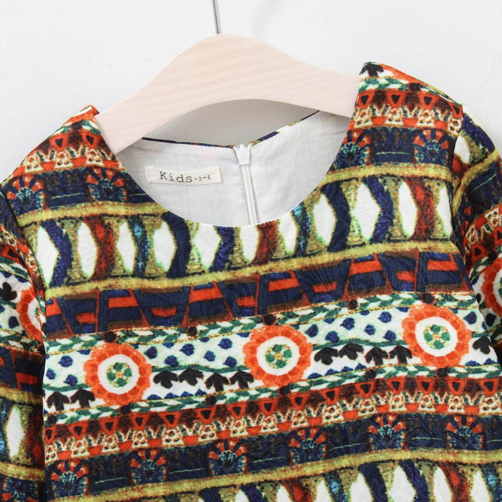 Đầm Sanlutoz Tay Dài Thiết Kế Đơn Giản Cho Bé Gái