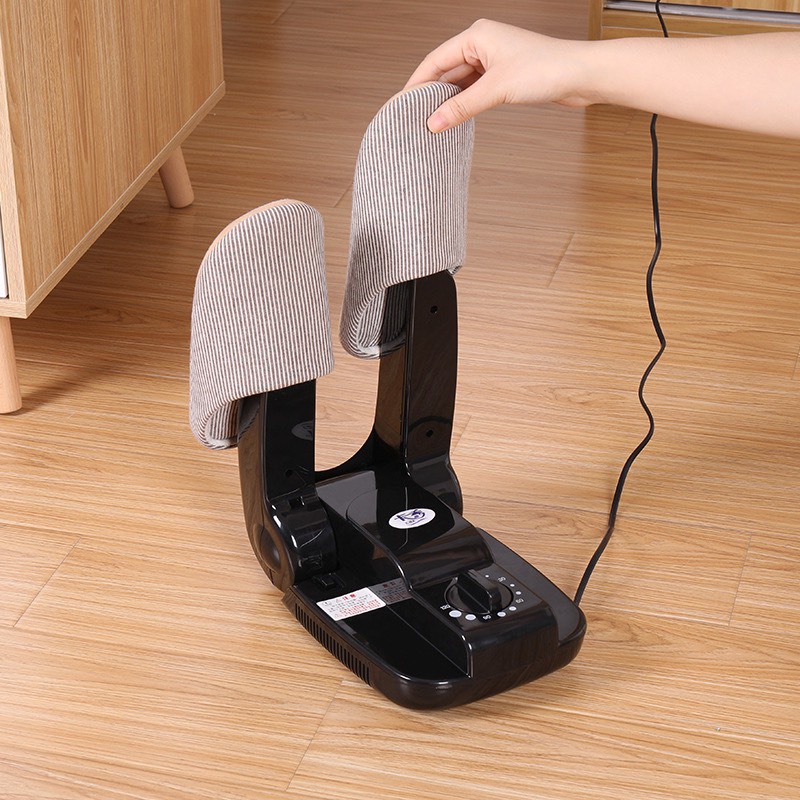 Máy sấy giày khử mùi diệt khuẩn siêu tốc có hẹn giờ thông minh làm khô giày dép tất vớ thích hợp cho mùa mưa ẩm ướt