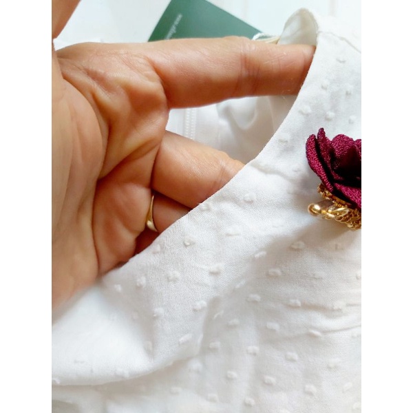 (1->10 tuổi) Váy đầm trắng liền thân Oli River siêu xinh cho bé gái (T065)