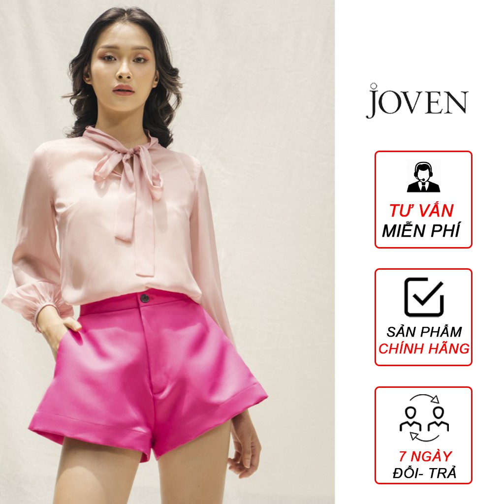 [Mã BMBAU50 giảm 50K đơn 150K] JOVEN - Quần short mini trắng/ sen/ kem/ vàng/ xanh/ đen