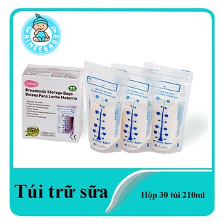 [Freeship đơn từ 150K] TÚI ĐỰNG SỮA MẸ (TRỮ SỮA MẸ) CẢM ỨNG NHIỆT UNIMOM TS KHÔNG CÓ BPA 210ML (30 TÚI/HỘP)_UM870176