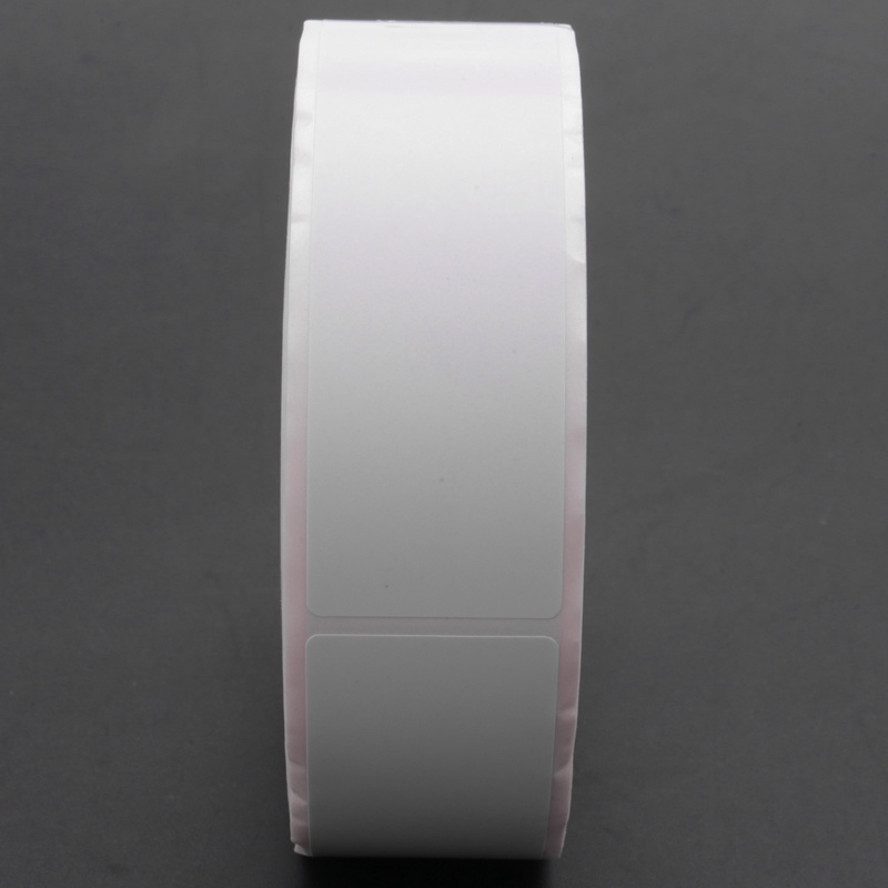 Nhãn tủ đông có thể tháo rời 1 x 3 Inch Nhãn dán bảo quản thực phẩm Tủ lạnh Tủ đông Giấy nhãn ( Trắng trắng)