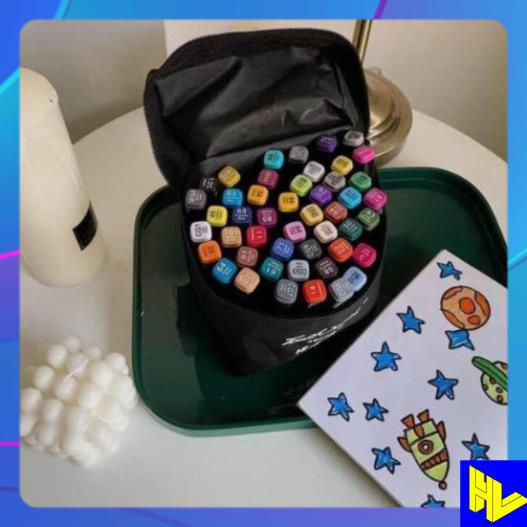 Hộp 48 Mầu Nước Cho Bé Market Touch Shi Đa Dạng Mầu Cho Bé Sáng Tạo