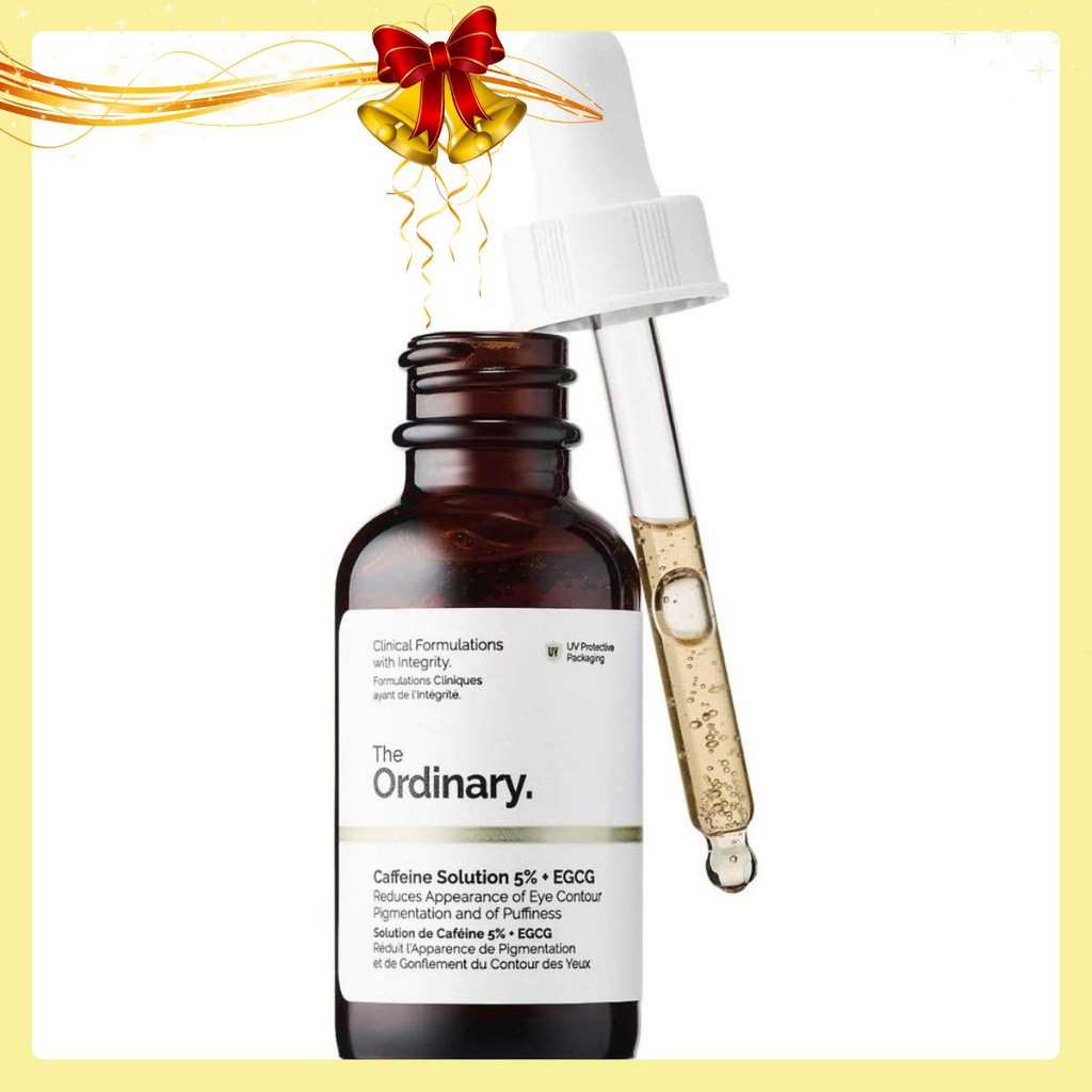 Serum mắt Caffeine Solution 5% + EGCG - The Ordinary [SALE KHỦNG]