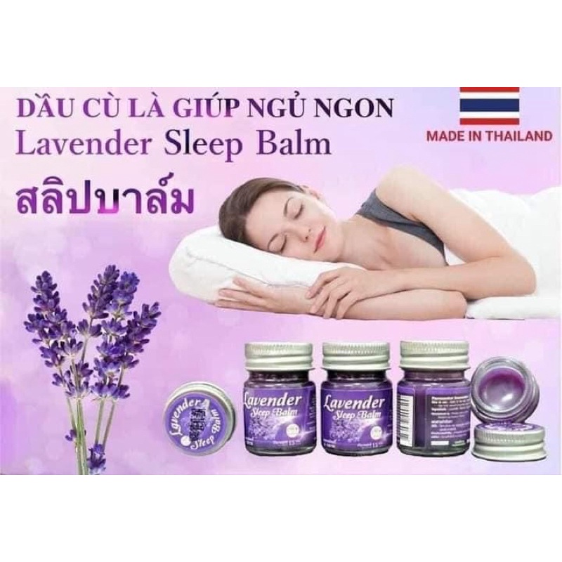 Dầu lavender giúp ngủ ngon Thái Lan