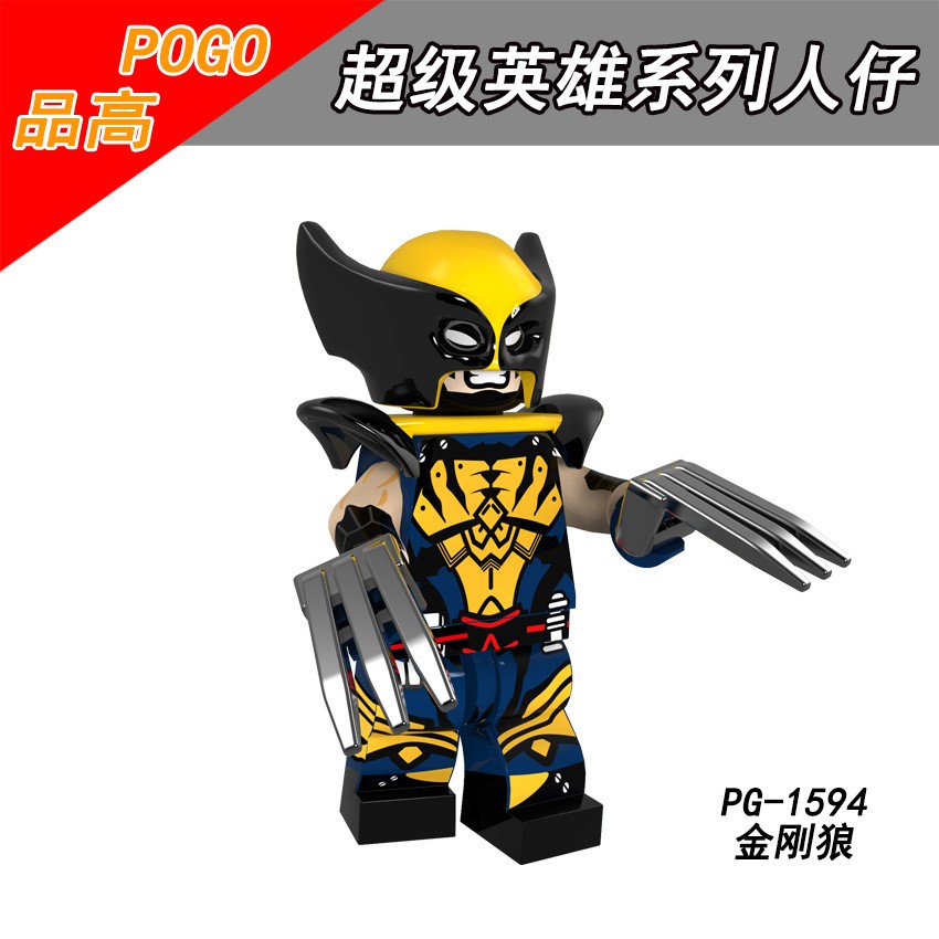 Xếp Hình Minifigures Bat-Mite, Weapon X, Venom Spider-Gwen - Đồ Chơi Lắp Ráp non-lego PG8147 [A2]