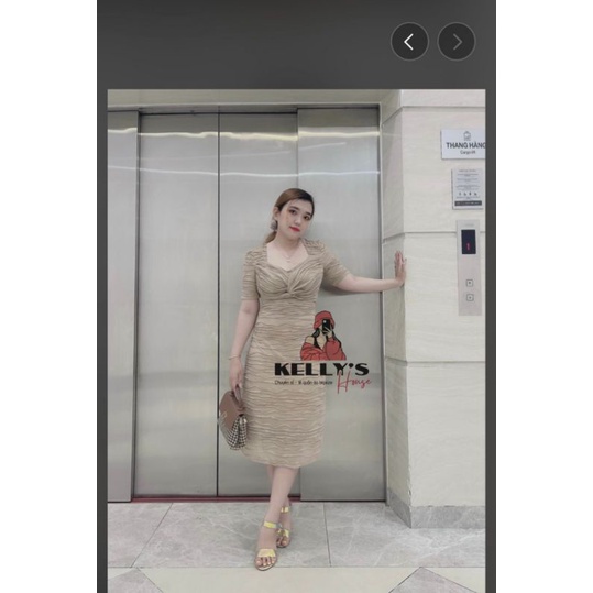 Đầm Bigsize Cổ Tim
