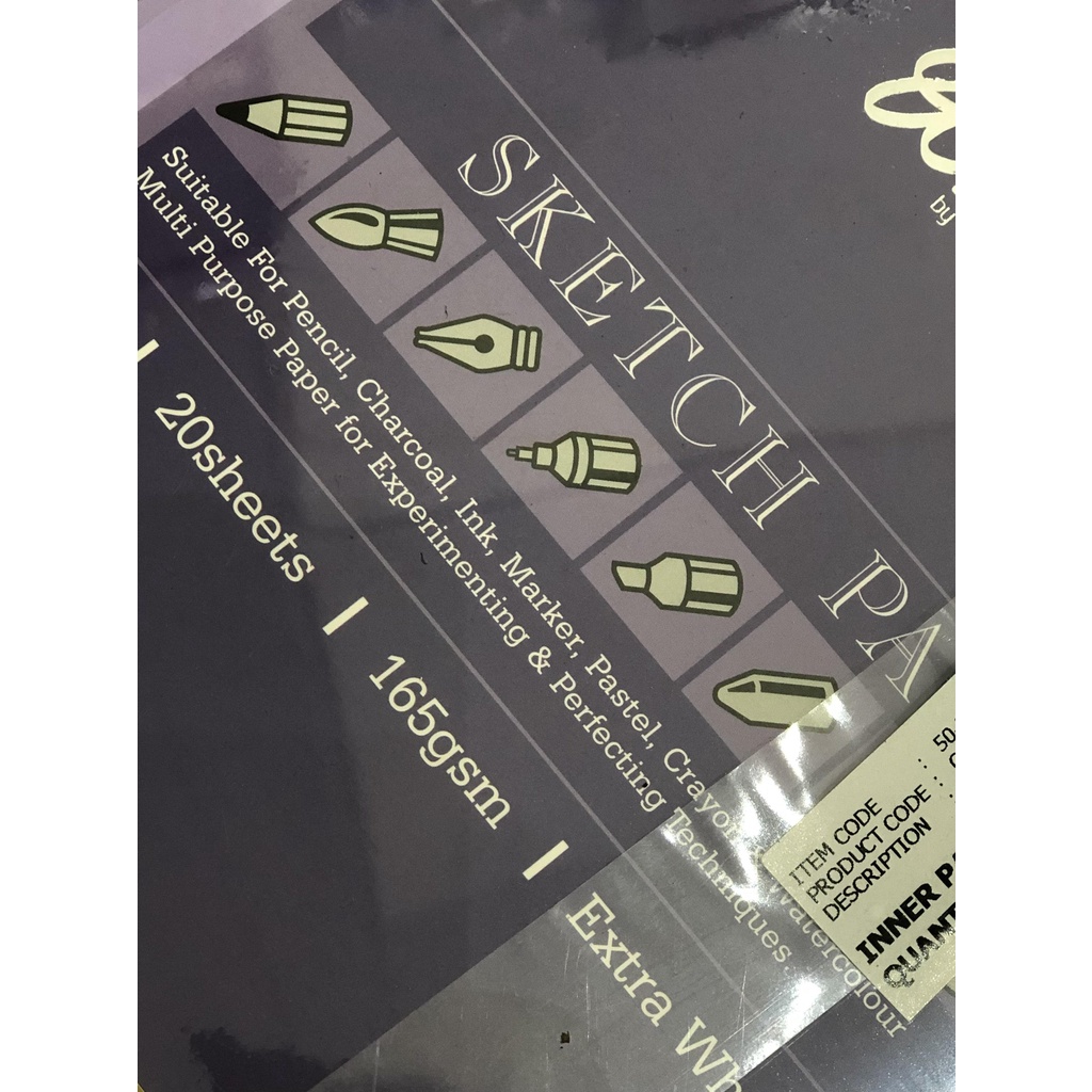 Sổ vẽ SKETCH PAD Arto by Campap A4