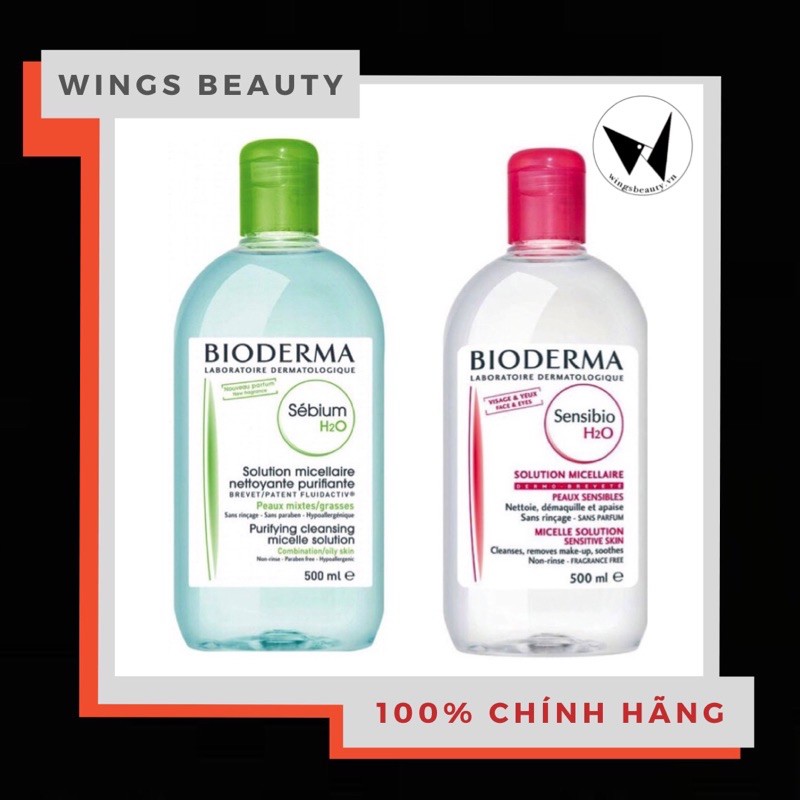 Nước tẩy trang Bioderma