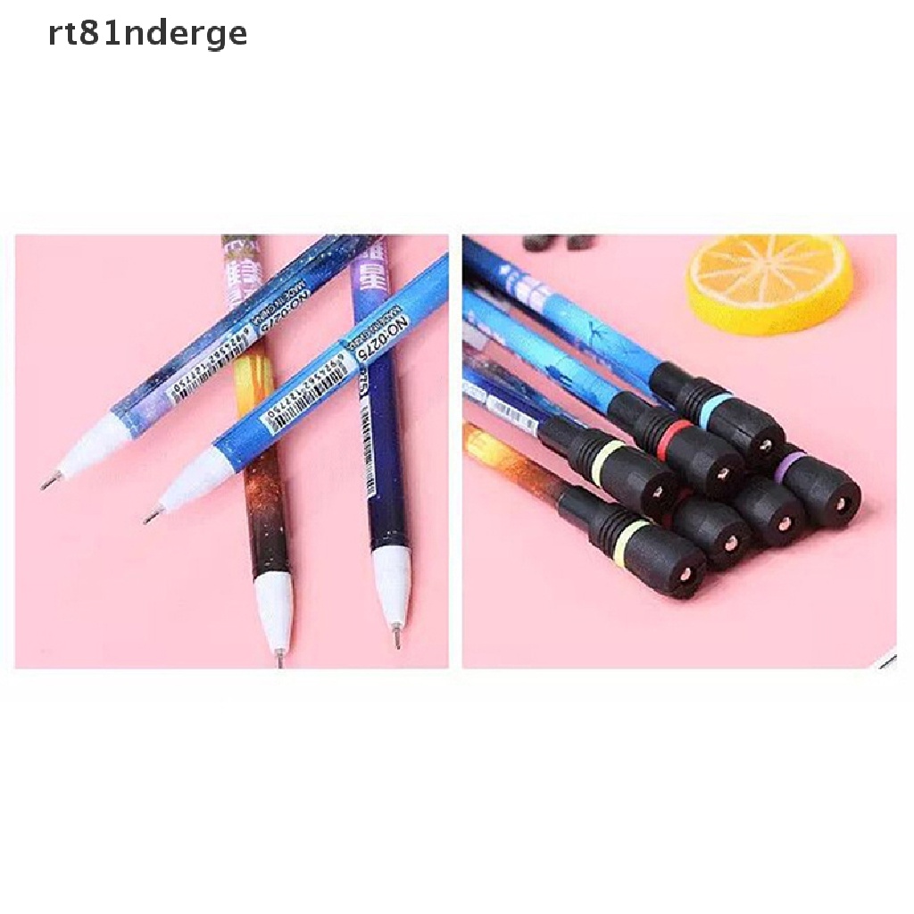 【ge】 Spinning Pen Creative Random Flash Rotating Gaming Gel Pens for Student Gift Toy .