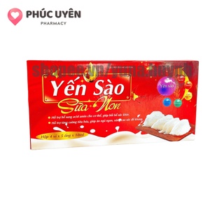Siro Yến Sào Sữa Non giúp ăn ngủ ngon, tiếu hóa tốt, tăng đề kháng cho trẻ từ 6 tháng tuổi - Hộp 20 ống
