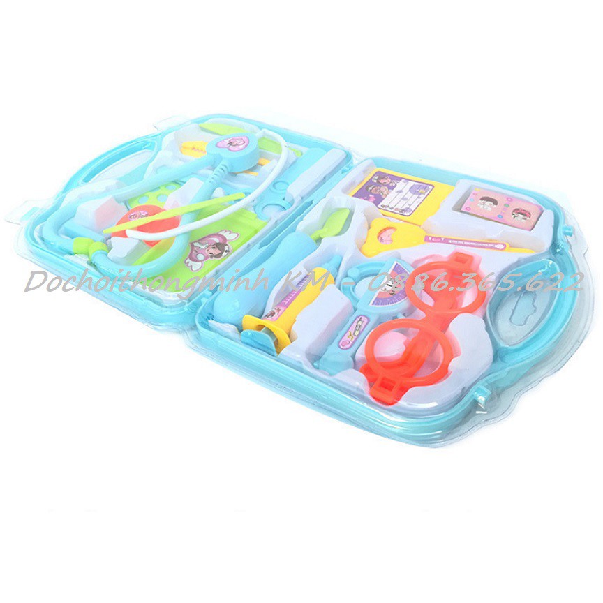 Hộp đồ chơi bác sỹ gồm 16 món cho bé