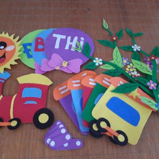 Bộ đoàn tàu  rời dài 2m
