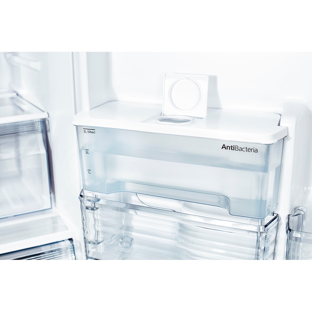 Tủ lạnh Panasonic Inverter 255 lít NR-BV280WKVN -Inverter tiết kiệm điện, Lấy nước ngoài kháng khuẩn, Lấy nước bên ngoài