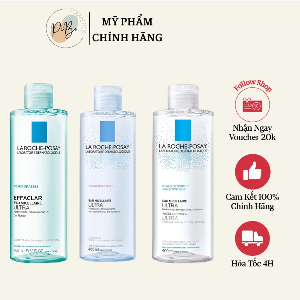 NƯỚC TẨY TRANG LA ROCHE POSAY PHÁP