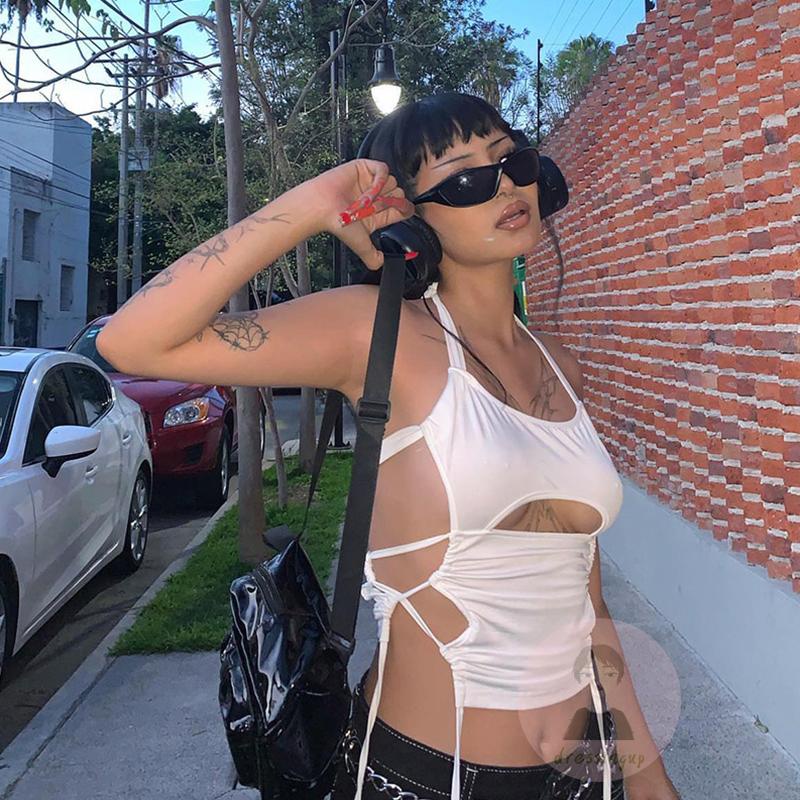 Áo Tank Top Sát Nách Màu Sắc Trơn Thời Trang Mùa Hè Cho Nữ