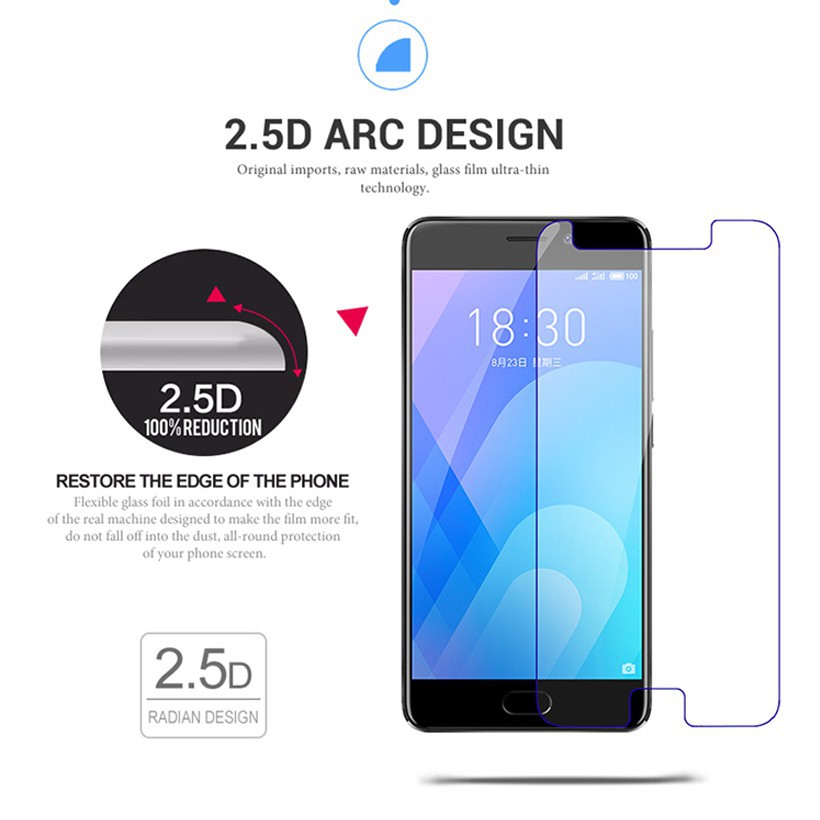 Kính Cường Lực Bảo Vệ Màn Hình Cho Meizu M6 Note Meilan Note 6 Meizu