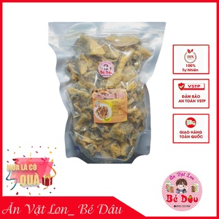 Da cá trứng muối loại 1 túi zip 500g không chất bảo quản – ăn vặt lon – bé dâu