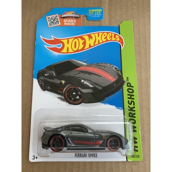 Xe Hot Wheels Ferrari 599XX Gunmetal 599 XX