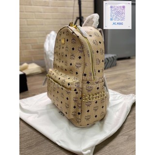 BALO McM MÀU KEM SIZE L - SIZE 40