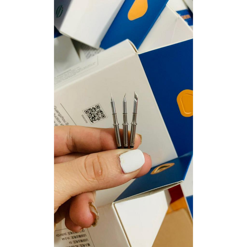 Mũi hàn C115 PPD 3 đầu Cong- Cắt - Thẳng