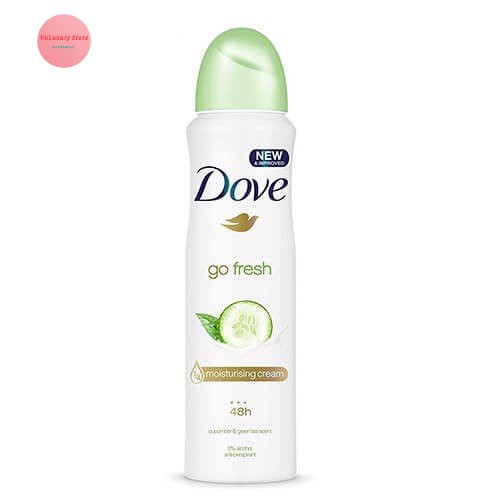 Xịt Khử Mùi Dove Moisturising Cream 48H