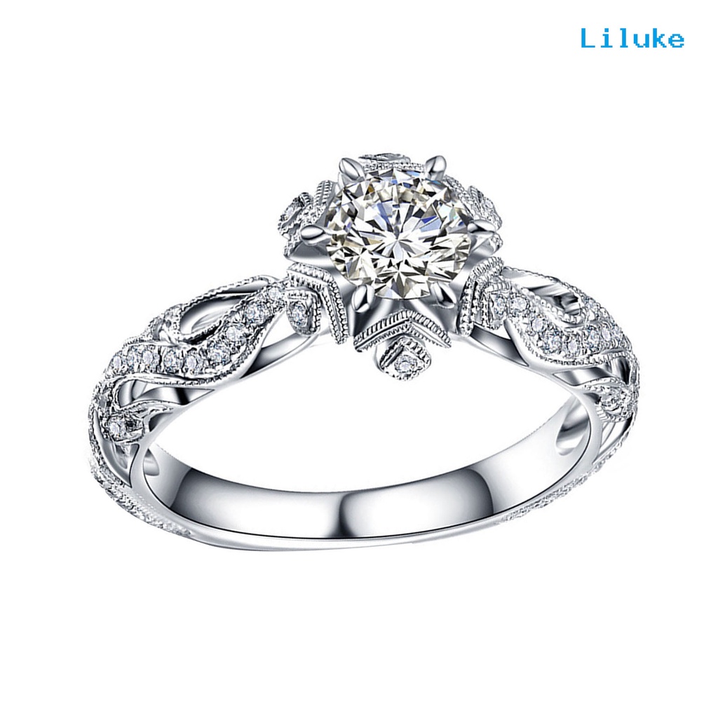 Nhẫn Nữ Đính Đá Thời Trang Thanh Lịch