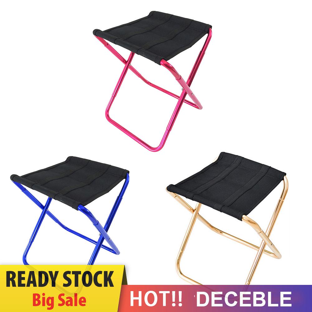 deceble Folding Chair Lightweight Picnic Fishing Camping Garden Beach Party Stool