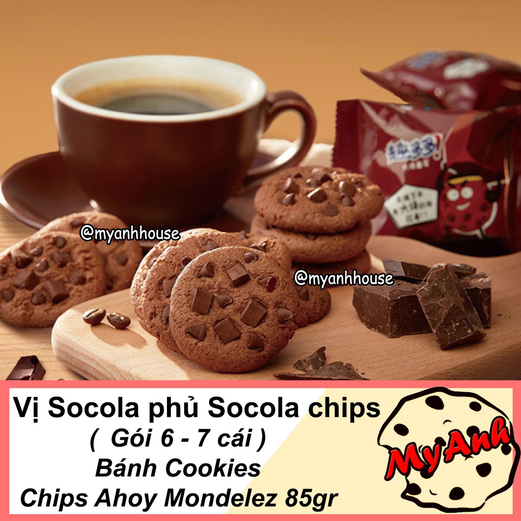 BÁNH COOKIES CHIPS AHOY MONDELEZ 80- 85GR