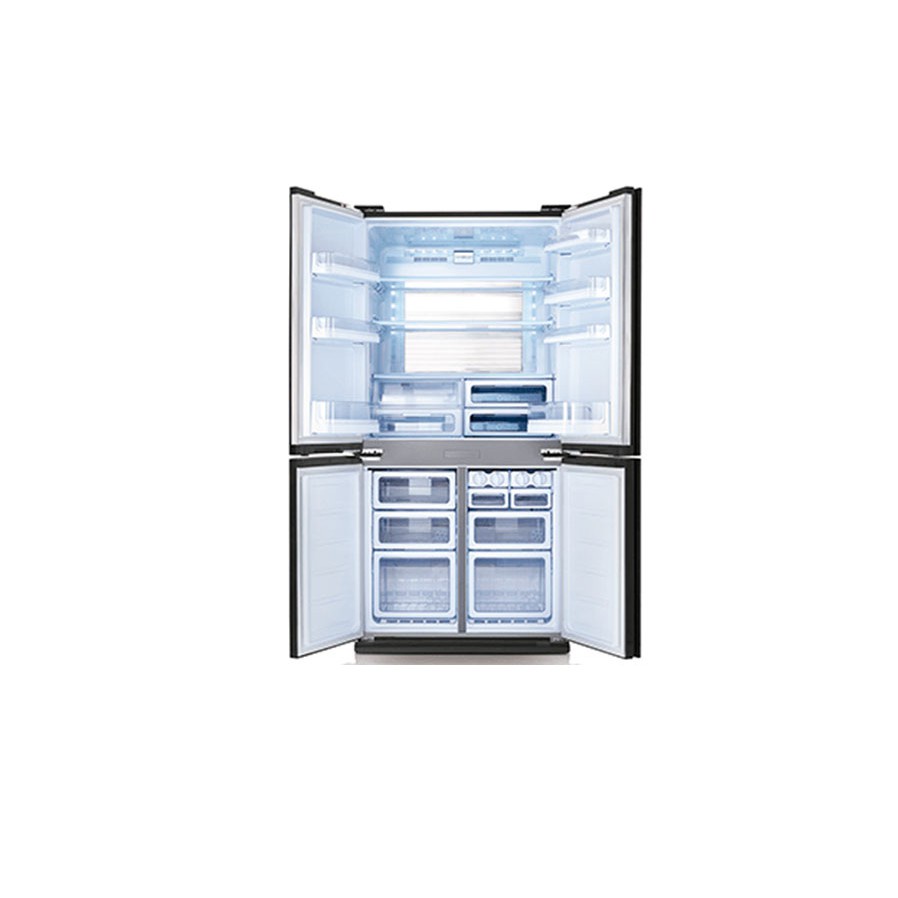 FX688VG BK Tủ lạnh Side by side Sharp Inverter 678 lít SJ-FX688VG-BK Chính Hãng