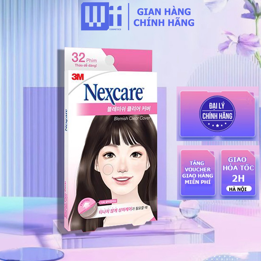 Miếng dán mụn 3M - Acne Clear Patch - Nexcare ( CHÍNH HÃNG USA )